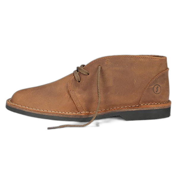 Brakner Vellie in Dark Brown — high-top veldskoen