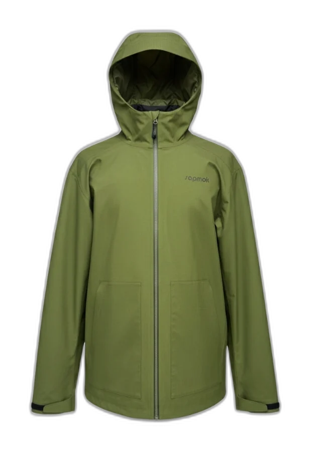 Atlas Men's Waterproof Jacket in olive